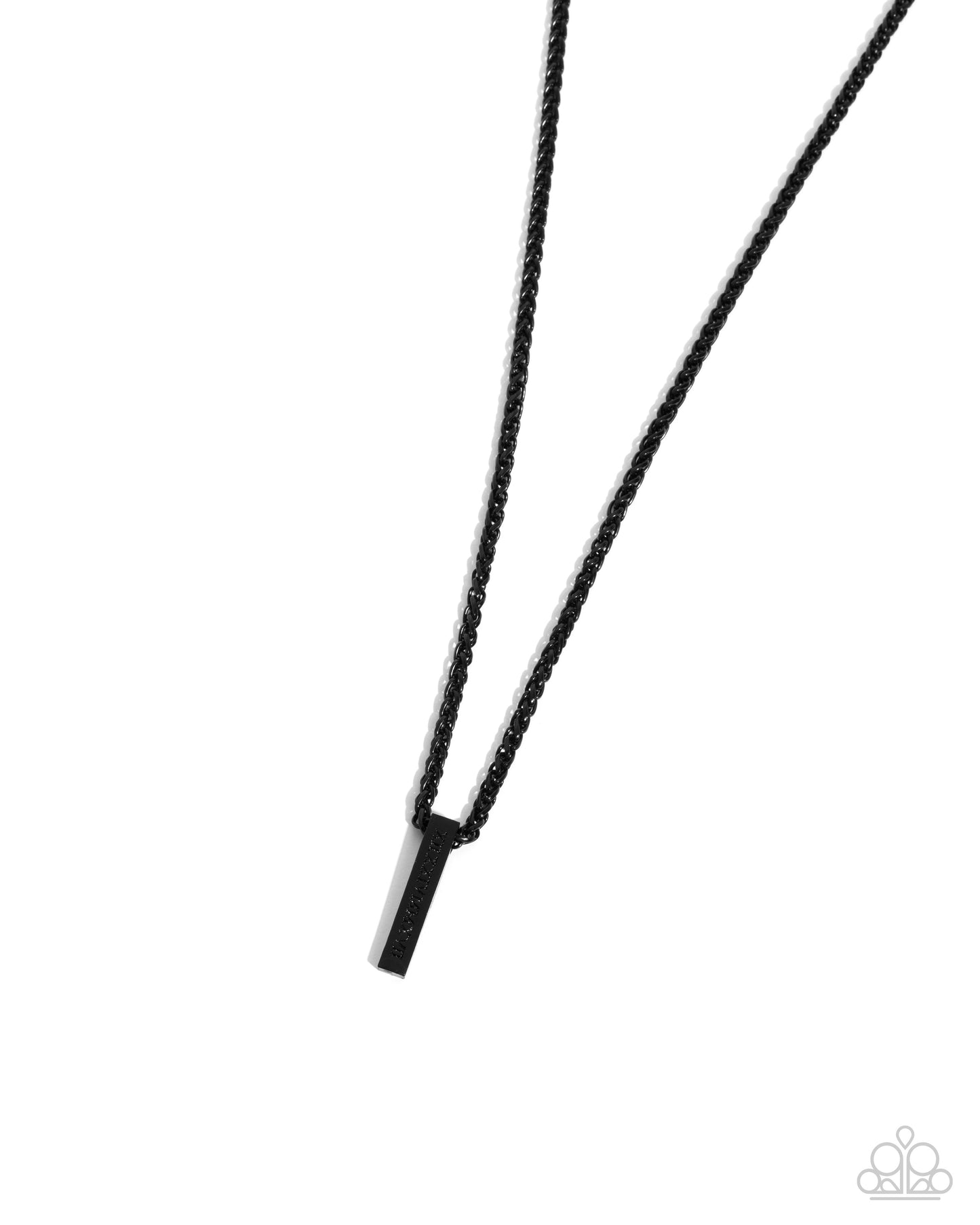 Roman Rebel Paparazzi Accessories Necklace - Black