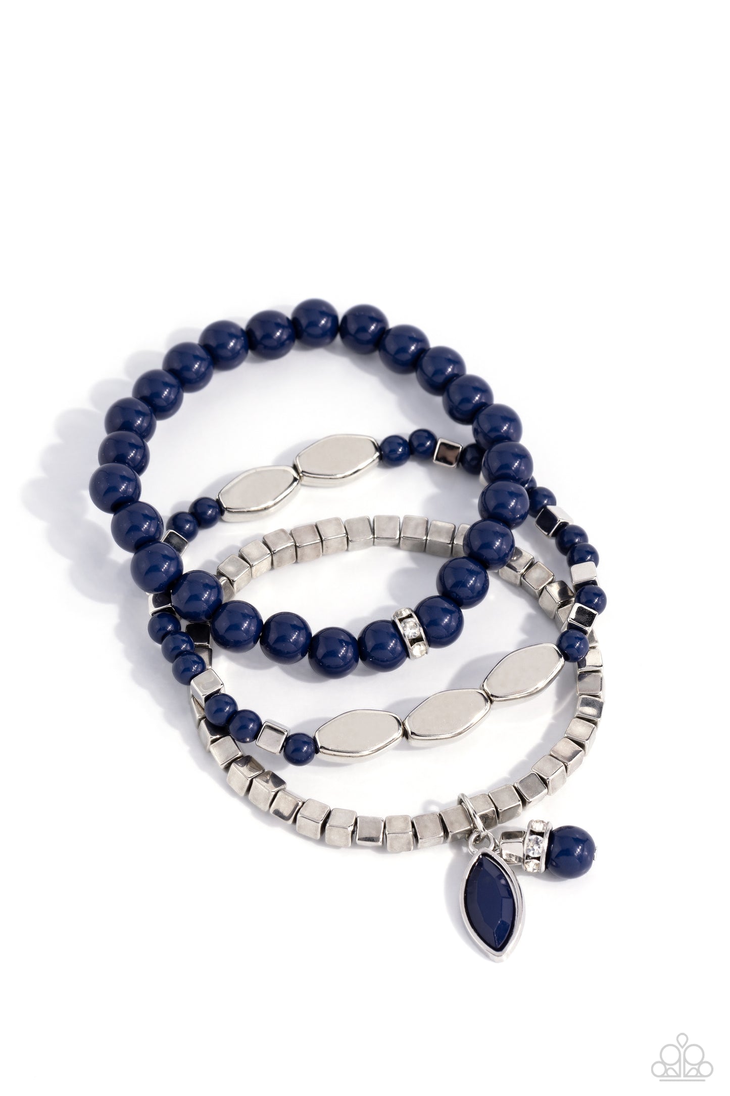 Redefined Romance Paparazzi Accessories Bracelet Blue