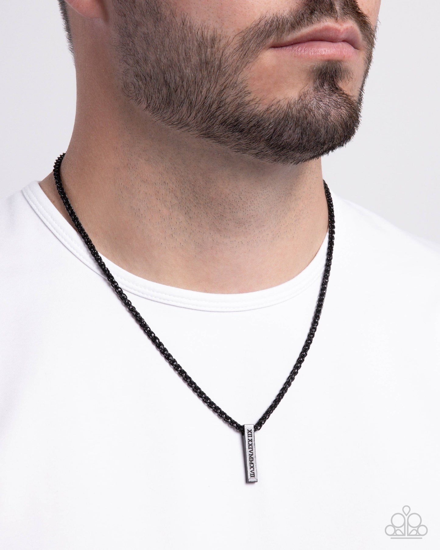 Roman Rebel Paparazzi Accessories Necklace - Black