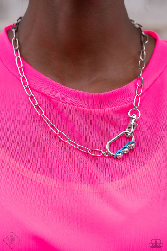 Don't Want to Miss a String Paparazzi Accessories Necklace with Earrings