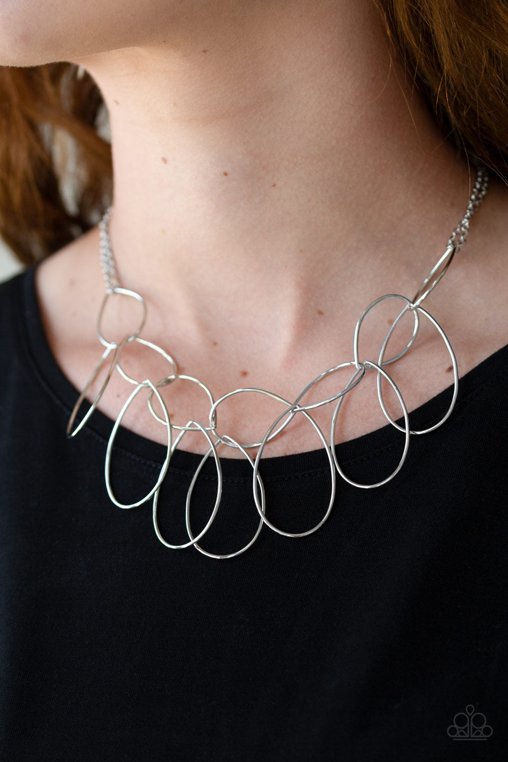 Top Tear Necklace with Earrings