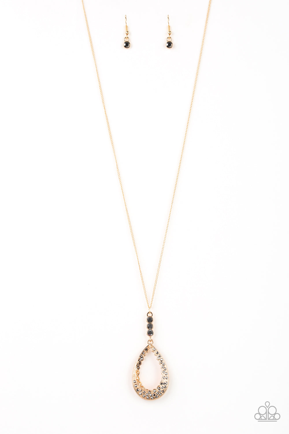 Red Capet Royal Paparazzi Accessories Necklace with Earrings