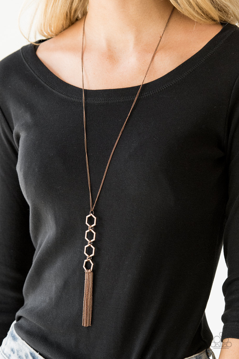 Ready, Set, GEO! Paparazzi Accessories Necklace with Earrings