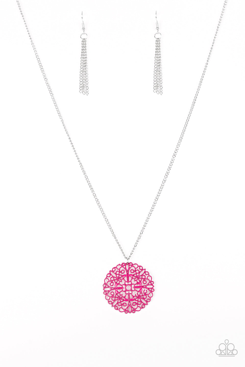 Midsummer Musical Paparazzi Accessories Necklace with Earrings