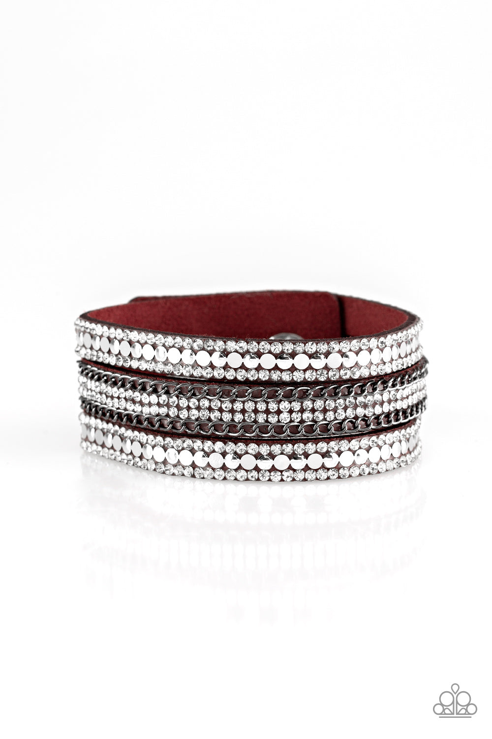 Fashion Fanatic Paparazzi Accessories Bracelet -Red