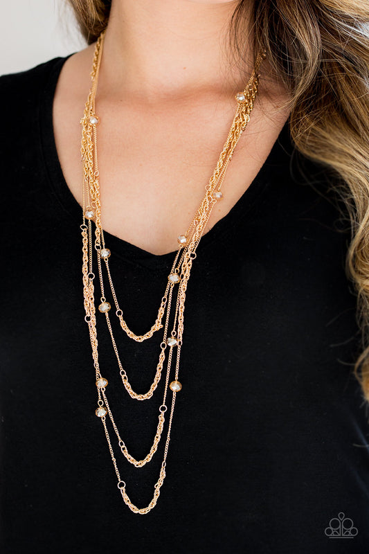 Open for Opulence Paparazzi Accessories Necklace with Earrings