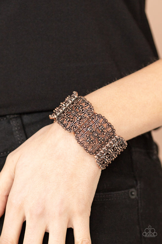 Enchanted Vineyards Paparazzi Accessories Bracelet Copper