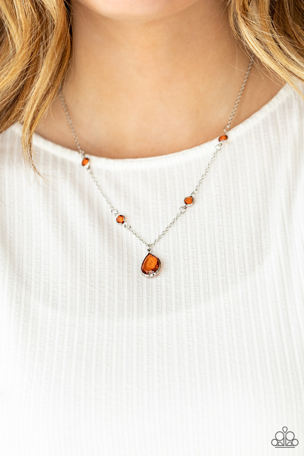 Romantic Rendezvous Paparazzi Accessories Necklaces with Earrings