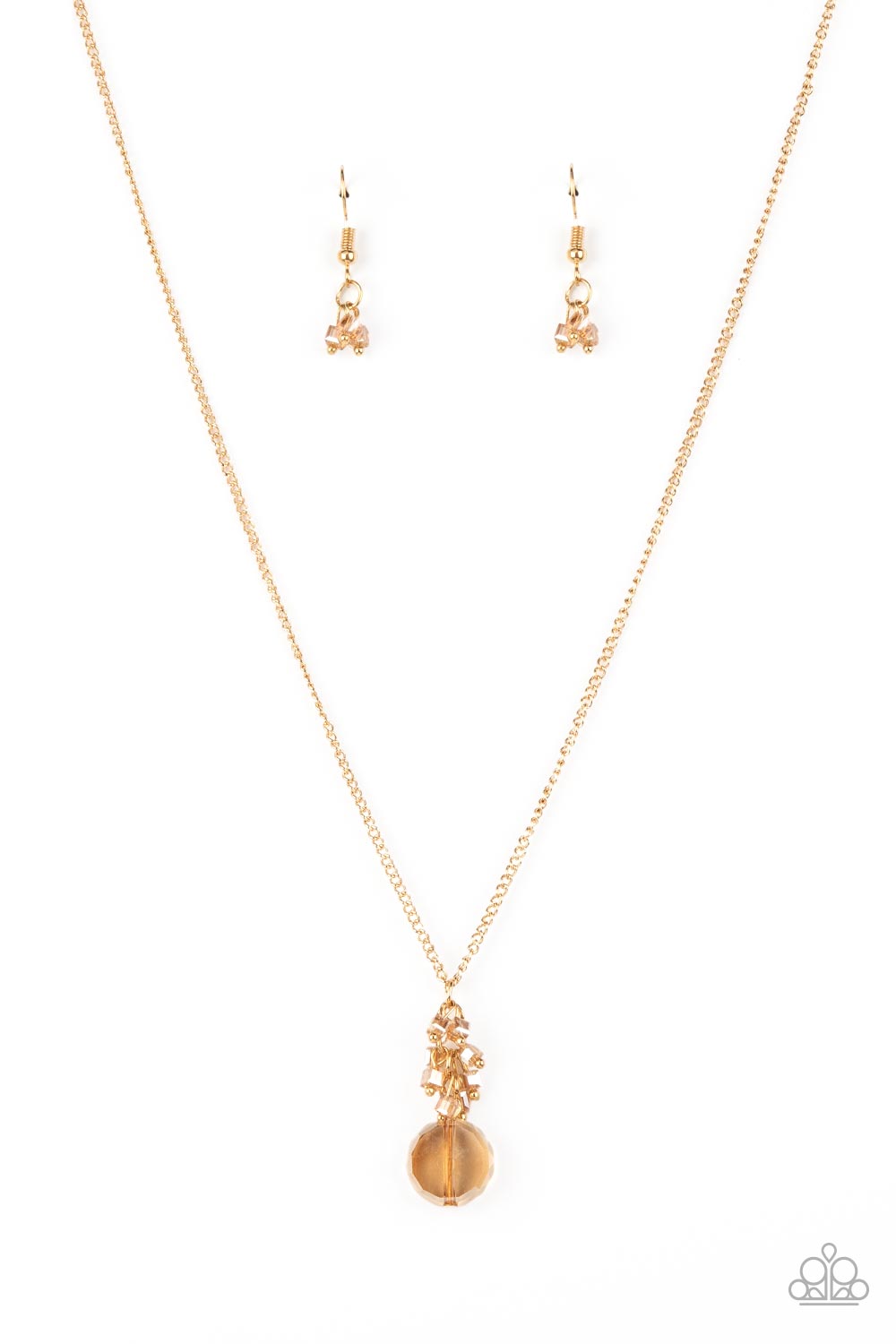 Clustered Candescence Paparazzi Accessories Necklaces with Earrings