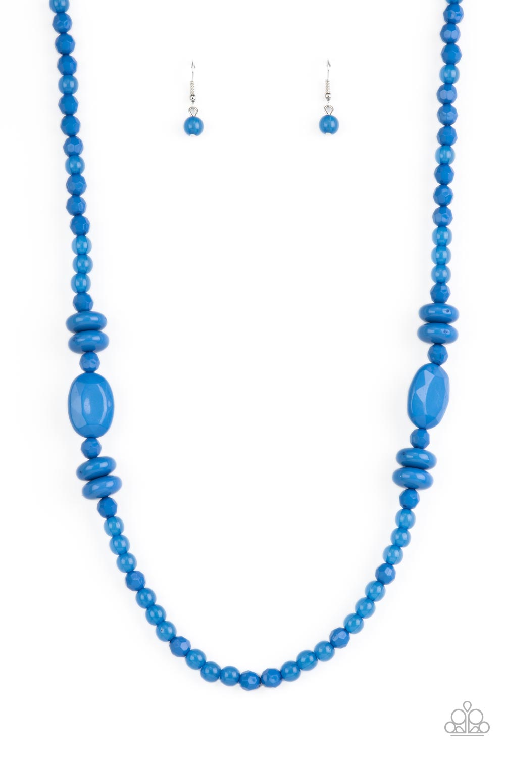 Tropical Tourist Paparazzi Accessories Necklace with Earrings