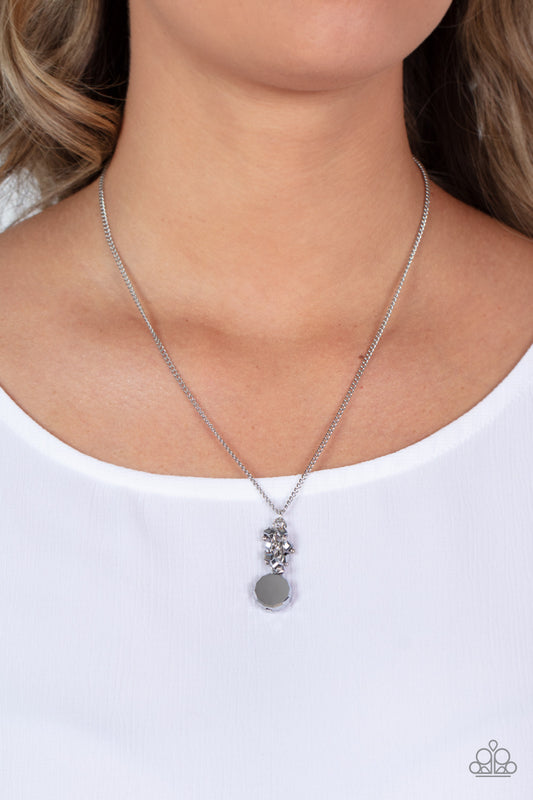 Clustered Candescence Paparazzi Accessories Necklaces with Earrings