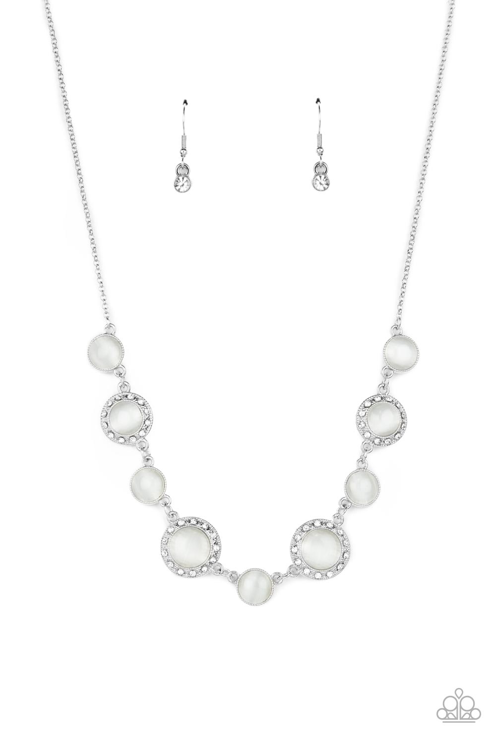 Too Good to BEAM True Paparazzi Accessories Necklace with Earrings