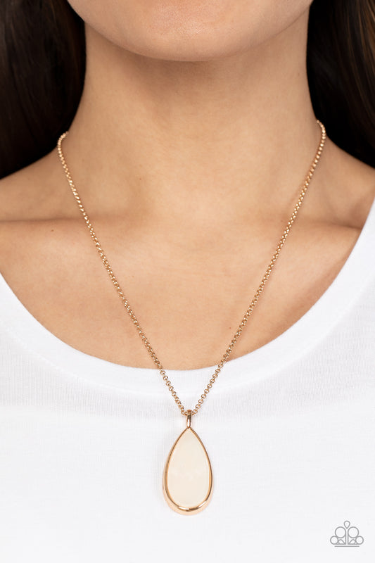 Yacht Ready Paparazzi Accessories Necklace with Earrings