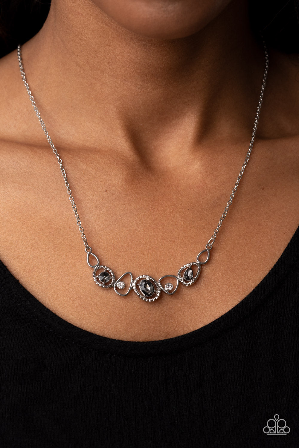 Celestial Cadence Paparazzi Accessories Necklace with Earrings