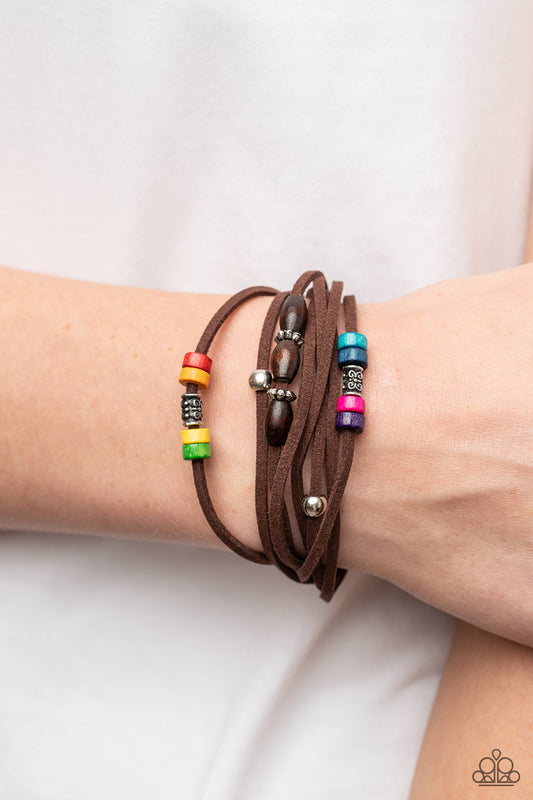 Have a WANDER-ful Day Paparazzi Accessories Bracelet Multi