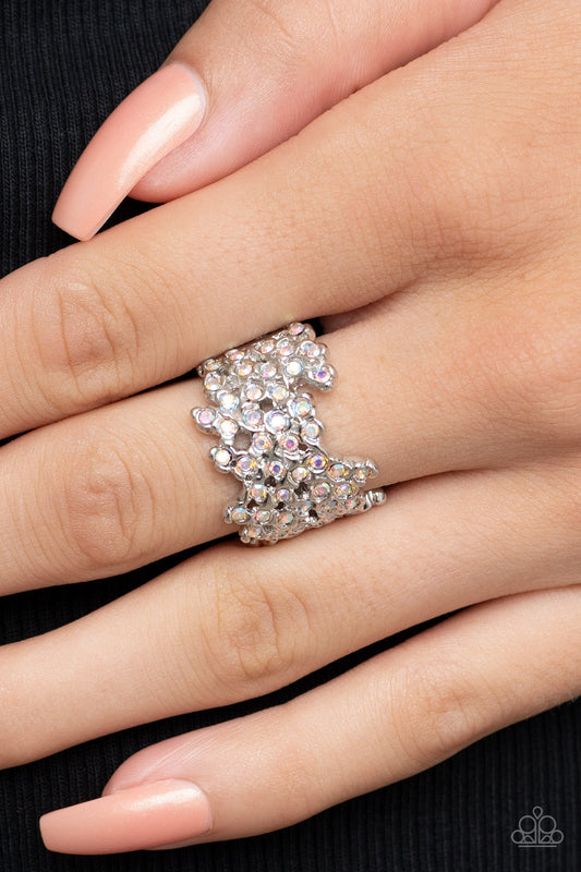 Sizzling Shimmer Paparazzi Accessories Ring Multi