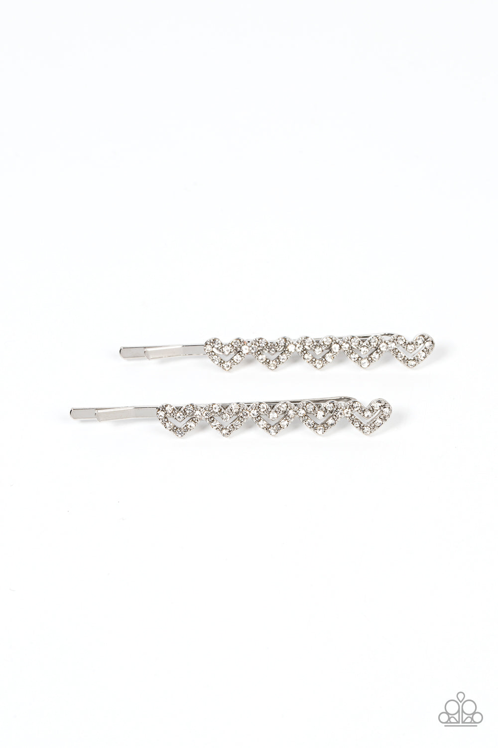 Thinking of You Paparazzi Accessories Hair Clip White