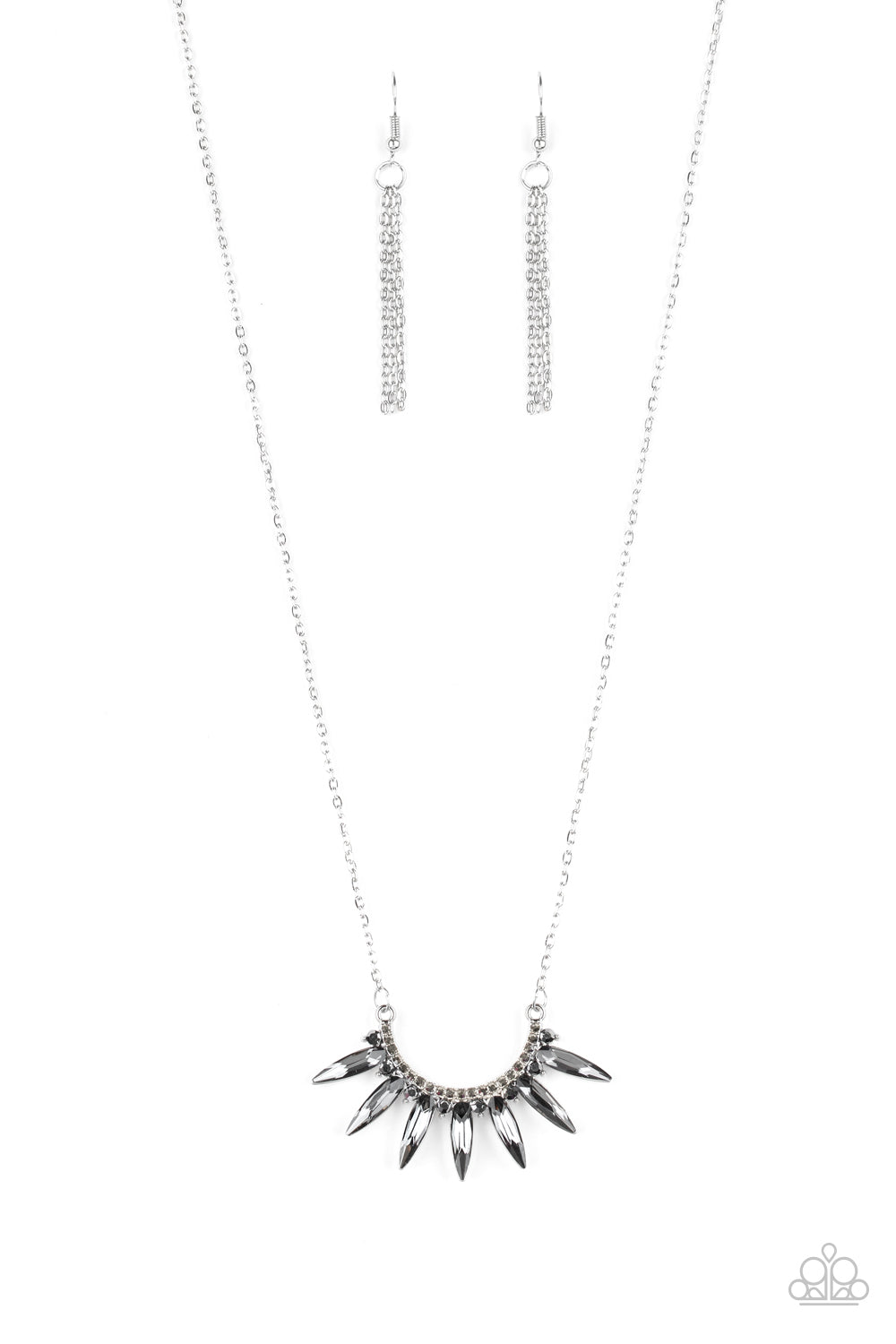 Empirical Elegance Paparazzi Accessories Necklace with Earrings