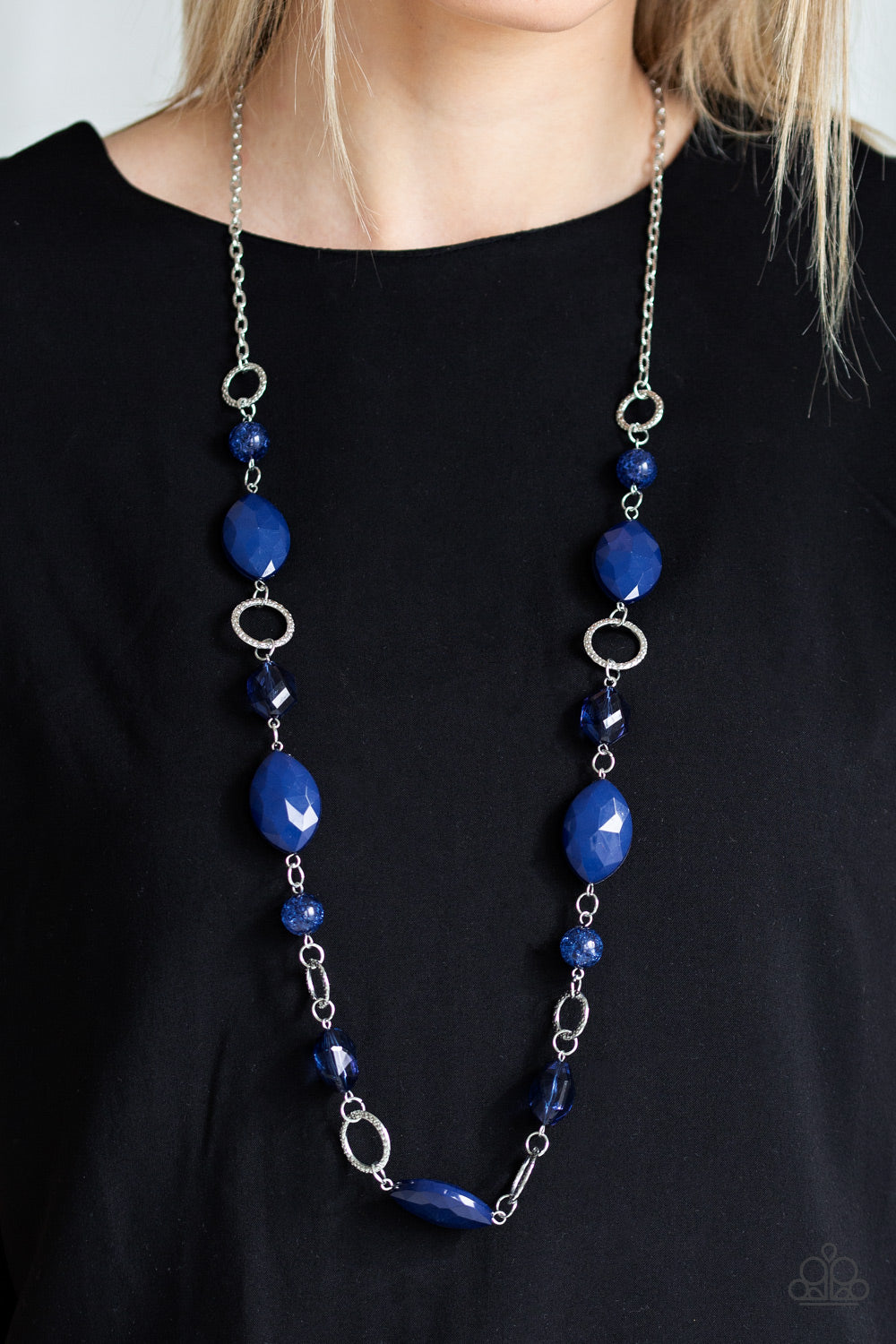 Shimmer Simmer Paparazzi Accessories Necklace with Earrings