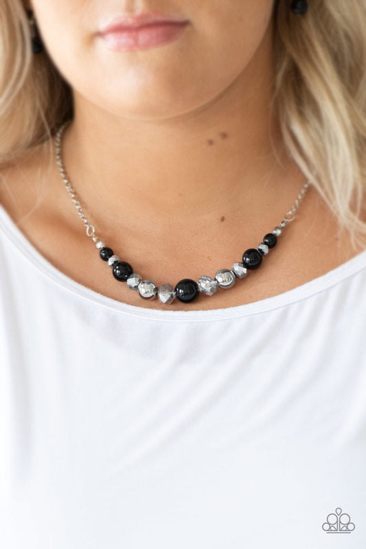 The Big Leaguer Paparazzi Accessories Necklace with Earrings