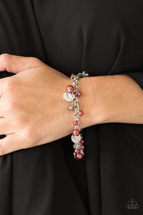West Coast Wanderer Paparazzi Accessories Bracelet - Red