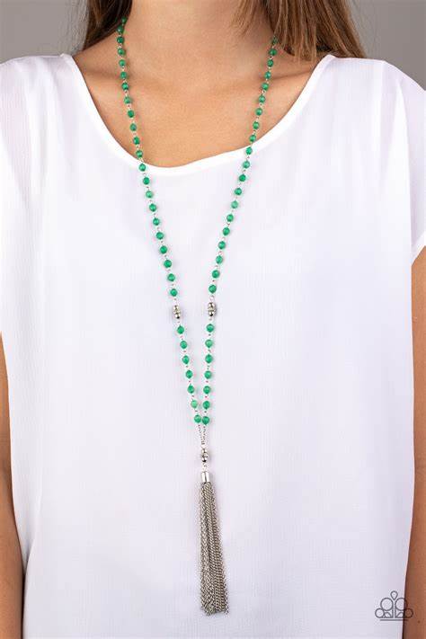 Tassel Takeover Paparazzi Accessories Necklaces with Earrings