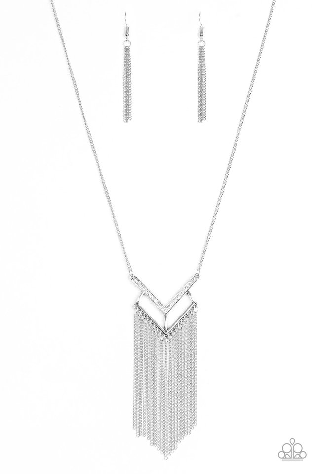 Alpha Glam Paparazzi Accessories Necklace with Earrings