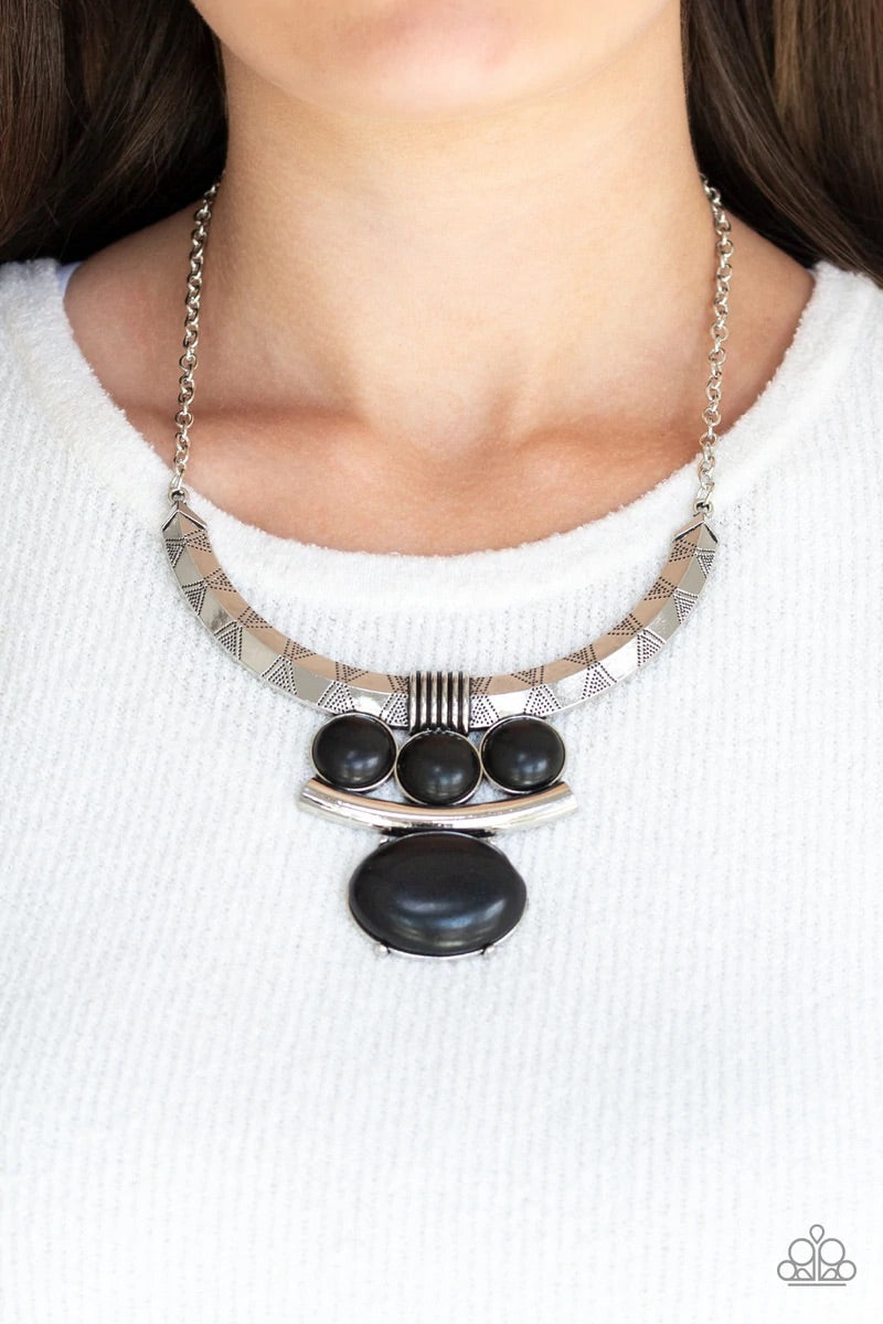 Commander in Chiefette Paparazzi Accessories Necklace with Earrings