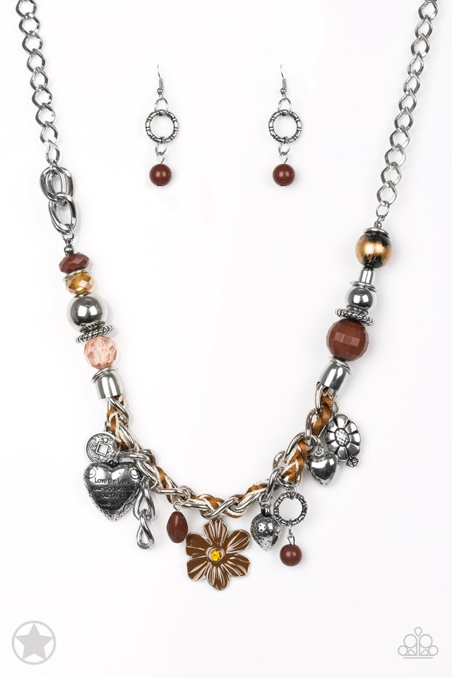 Best Seller!! Charmed, I am Sure Necklace with Earrings