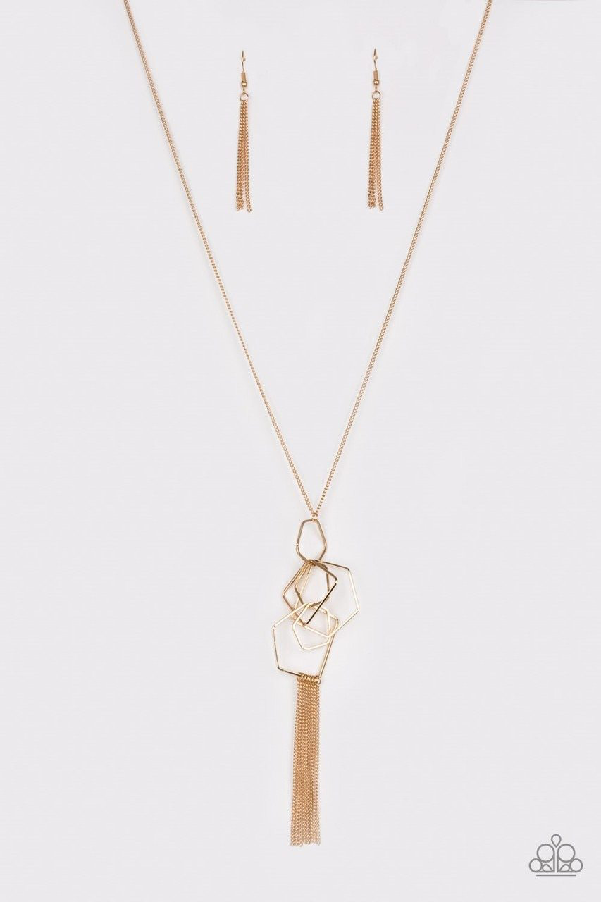 The Penthouse Paparazzi Accessories Necklace with Earrings