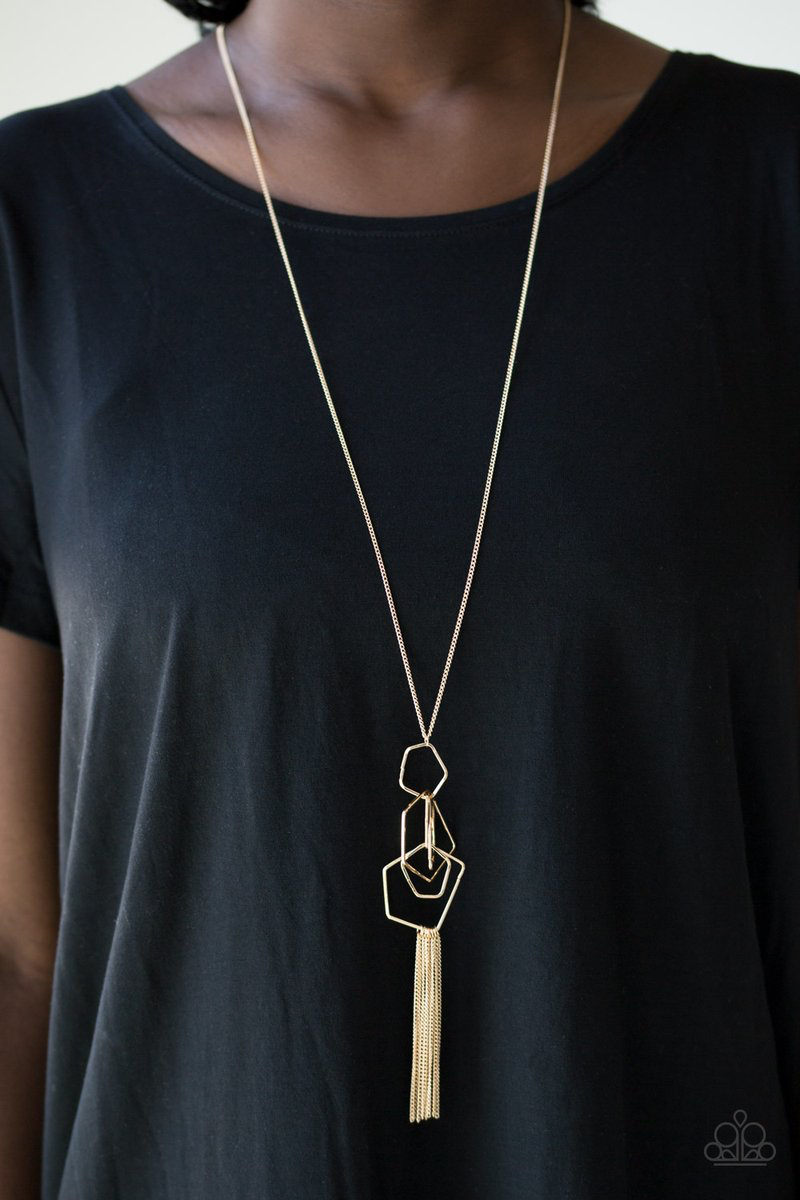 The Penthouse Paparazzi Accessories Necklace with Earrings