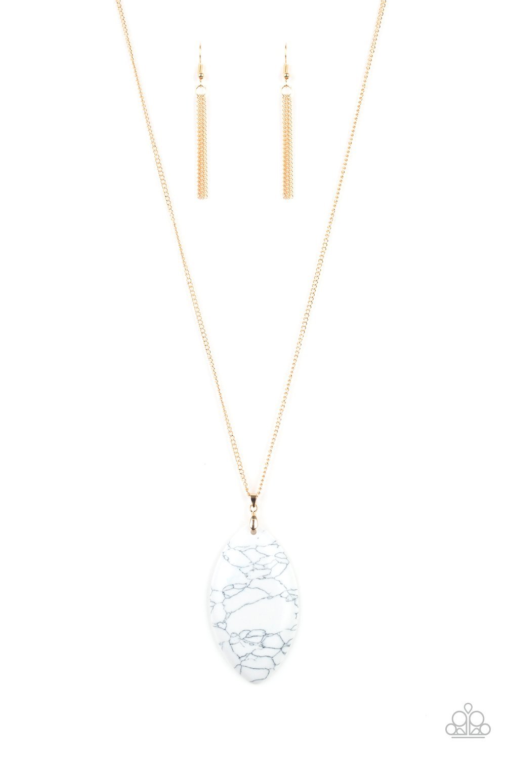 Santa Fe Simplicity Paparazzi Accessories Necklace with Earrings