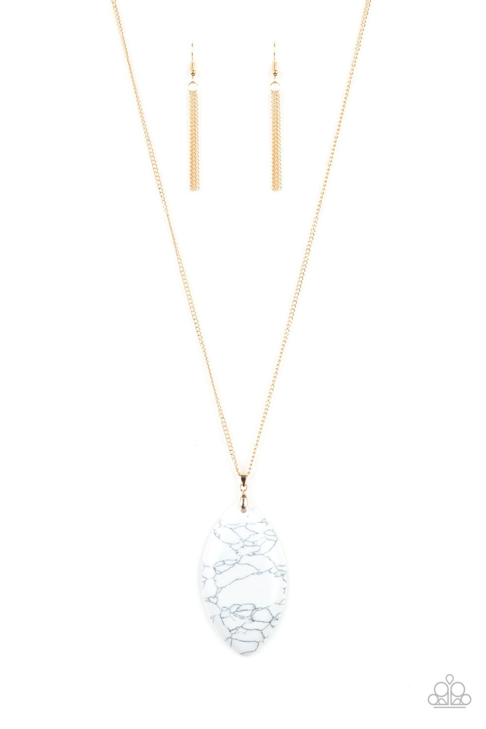 Santa Fe Simplicity Paparazzi Accessories Necklace with Earrings